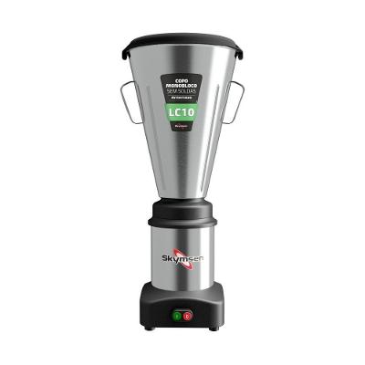 Liquidificador Comercial Profissional Baixa Rotação Inox Copo Monobloco Lc10 10l 127v Skymsen