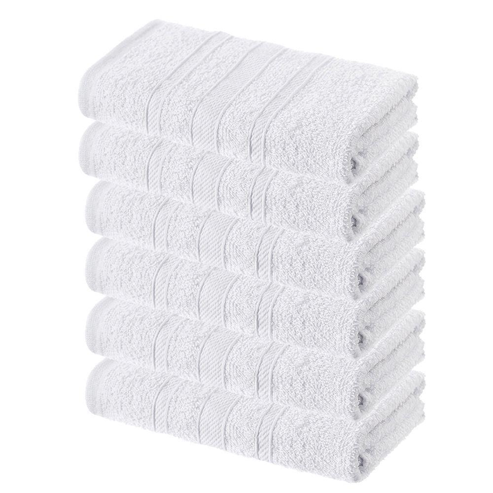 Kit 12 Toalhas Salão De Beleza, Barbearia 45X80Cm Branca - 2