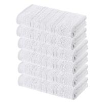 Kit 12 Toalhas Salão De Beleza, Barbearia 45X80Cm Branca