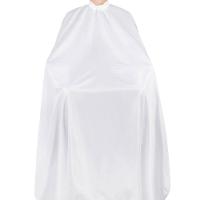 Capa De Corte Barbeiro E Cabeleireiro De Microfibra 2,10 Metros Branca - 1