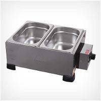 Derretedeira Profissional Com 2 Cubas De 2,5 Kg Cada 220v Dr.2.222 - Marchesoni - 2