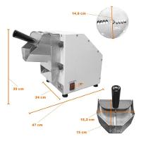 Ralador De Queijo E Coco Elétrico Com 3 Discos 20kg/h 1/3cv Rq-10 Bivolt - Braesi Bivolt - 8