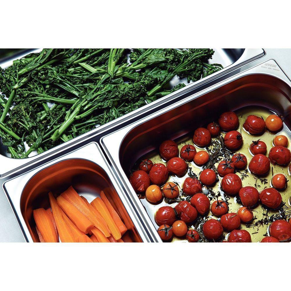 Cuba Tramontina Gn 2/3 Em Aço Inox Sem Alças Profundidade 40 Mm - Aço 430 Tramontina - 2