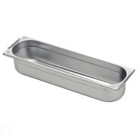 Cuba Tramontina Gn 2/4 Em Aço Inox Com Alças Móveis Profundidade 100 Mm - Aço 304 Tramontina - 1