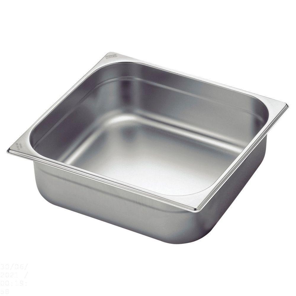 Cuba Tramontina Gn 2/3 Em Aço Inox Sem Alças Profundidade 150 Mm - Aço 304 Tramontina - 1