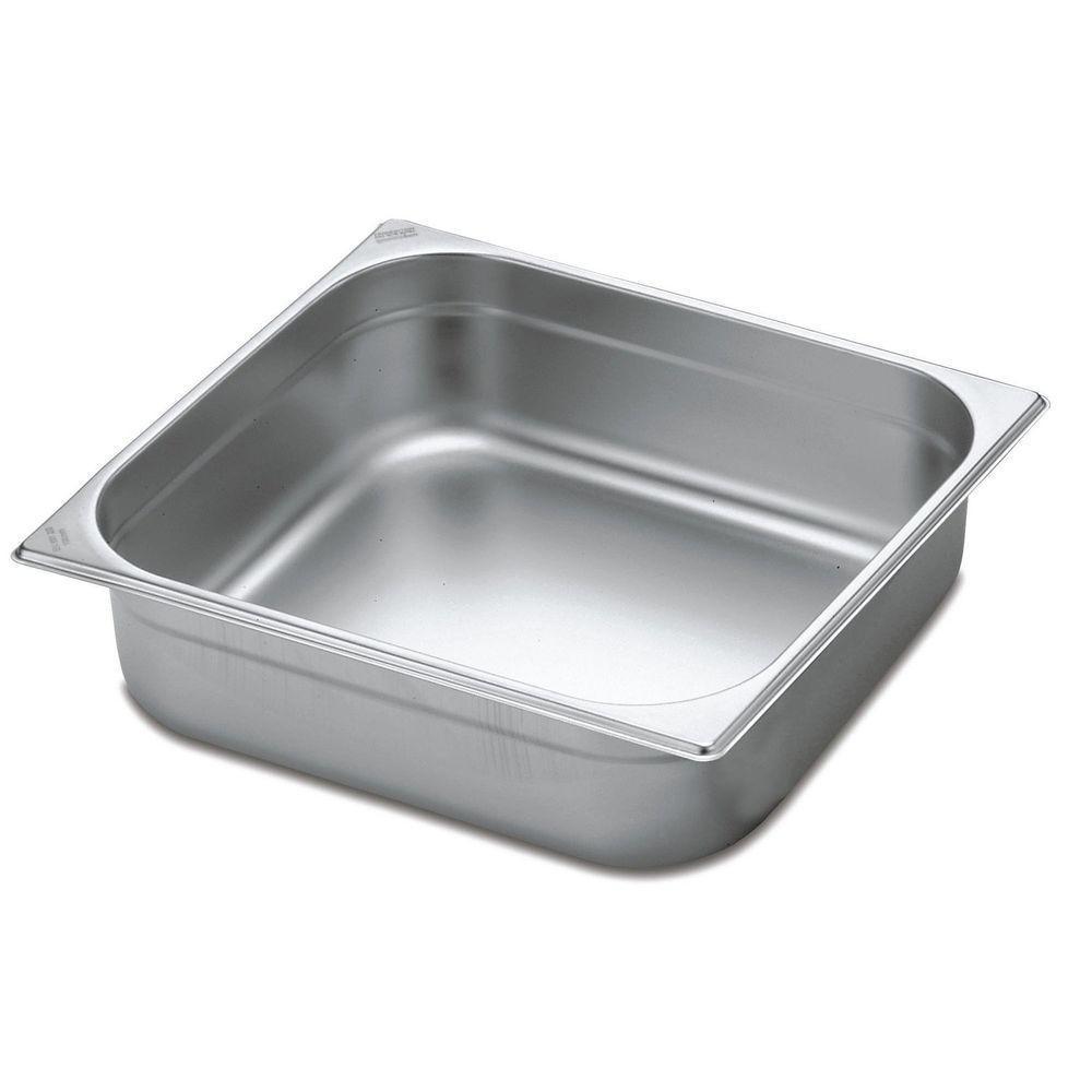 Cuba Tramontina Gn 2/3 Em Aço Inox Sem Alças Profundidade 150 Mm - Aço 304 Tramontina - 3