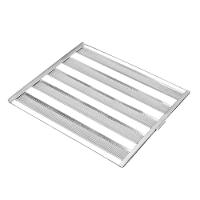 Kit - 10 Esteiras Pão Francês 5 Talas Tiras Alumínio 7cm 50g 58x70 - Imeca - 2