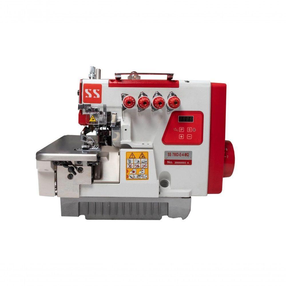 Interlock 5 Fios Ss798d-5-35mq + 50 Agulhas Vermelho 110v - 1