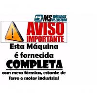 Máquina Galoneira 4 Fios Bc2600-3 Bracob Com Mesa E Motor - 2