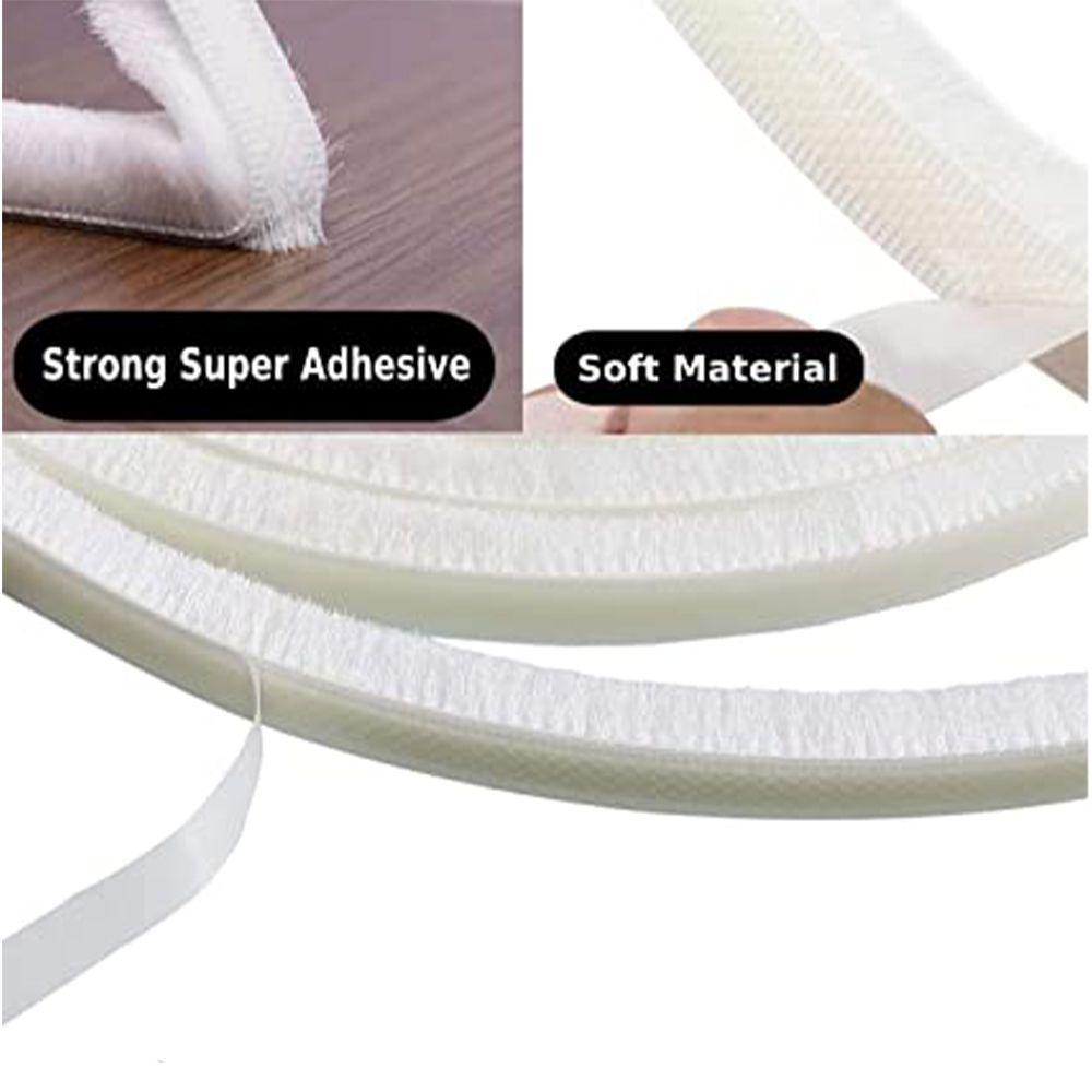 Fita De Espuma Adesiva Porta Janela Kit 2 Unidades Veda 5 Metros Impermeavel Batente Vidro Proteçao - 5