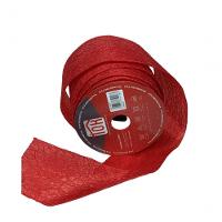 Fita Decorativa Vermelha Com Textura Ft1909 - 1