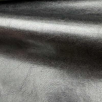 Pvc Preto Brilho Poltrona Puff Cabeceira Estofados Metro