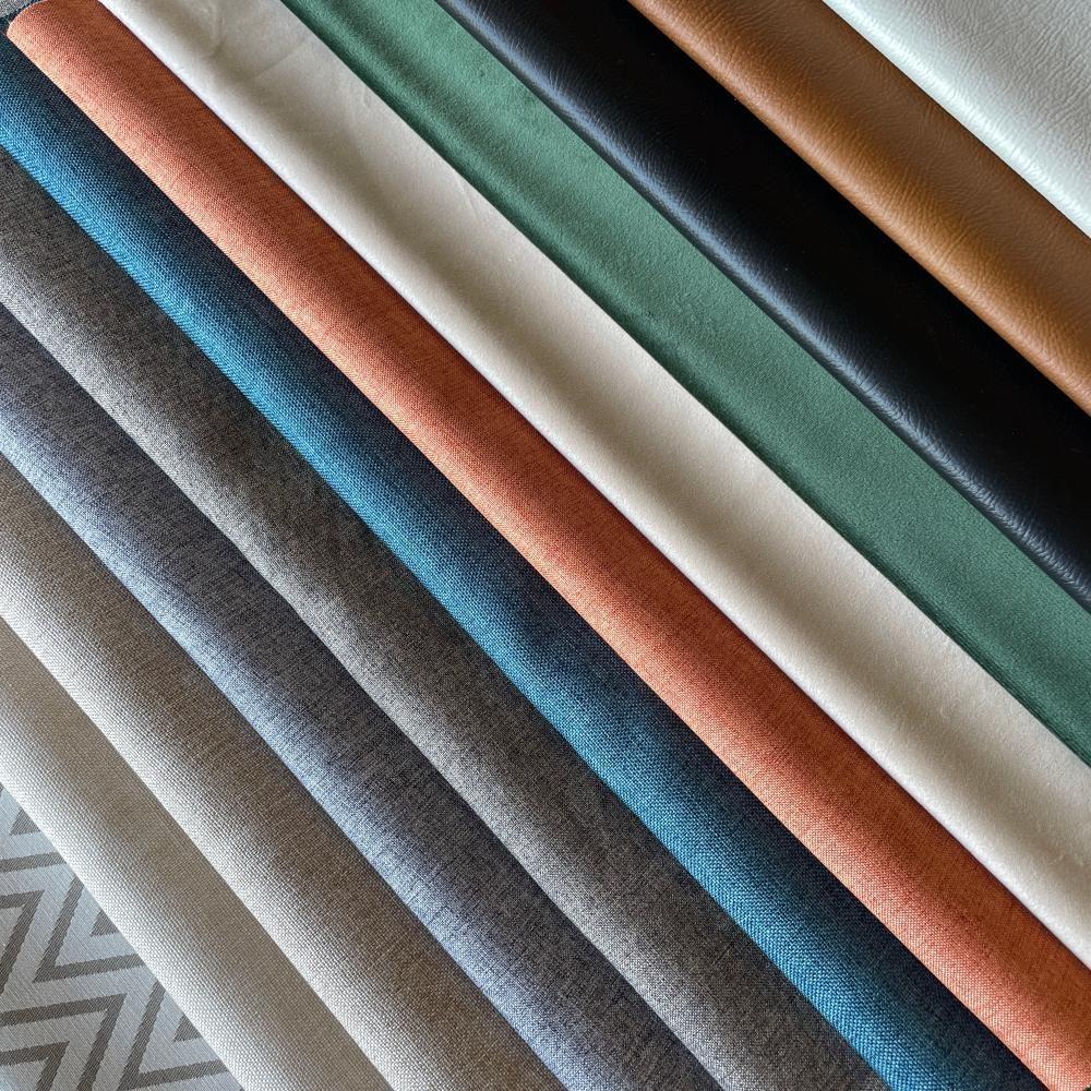 Tecido Para Tapeçaria No Metro 1,0m X 1,42m Castellar Móbile Linho Bege Claro - 1