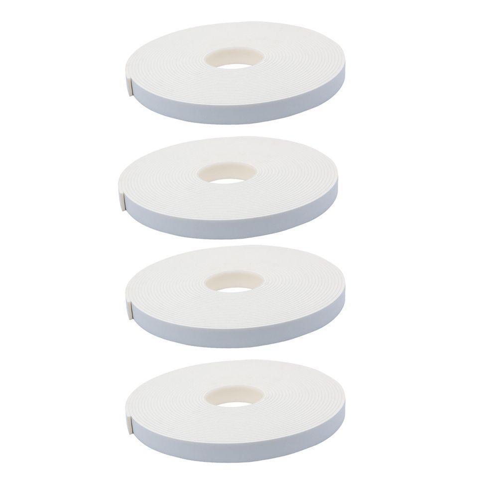 Fita Adesiva Espuma Porta Janela 5 Metros Kit 4 Un Batente Vidro Moveis Protege Impermeavel - 1