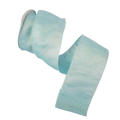Fita Aramada Cetim Azul Comp 9.14m