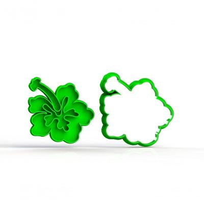 Cortador Flor Ibisco Moana (corta E Marca) Tamanho 6 Cm