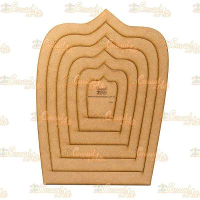 Gabarito Flor Gigante Mdf F004