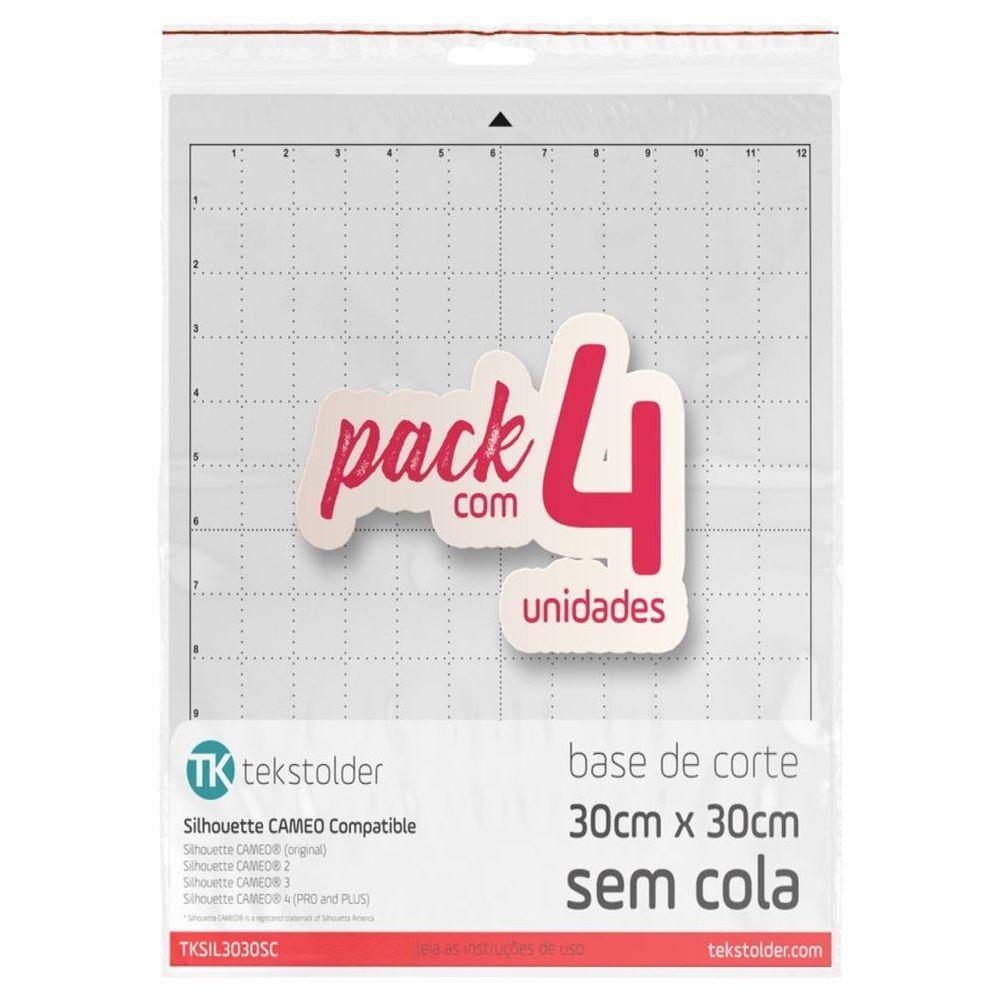 Kit 4 Bases De Corte Silhouette Cameo 30x30 Sem Cola - 1
