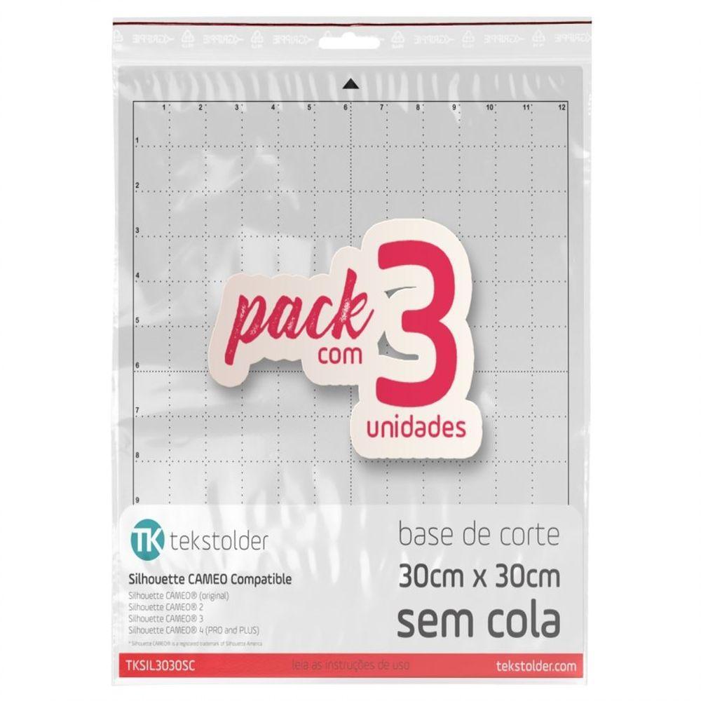 Kit 3 Bases De Corte Silhouette Cameo 30x30 Sem Cola - 1