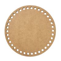 Base Para Crochê Em Mdf Cru Circulo (25x25) - 1