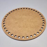 Base Para Crochê Em Mdf Cru Circulo (25x25) - 2