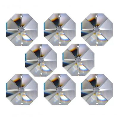 Kit 50 Castanhas De Cristal Italiana 14 Mm Para Lustres