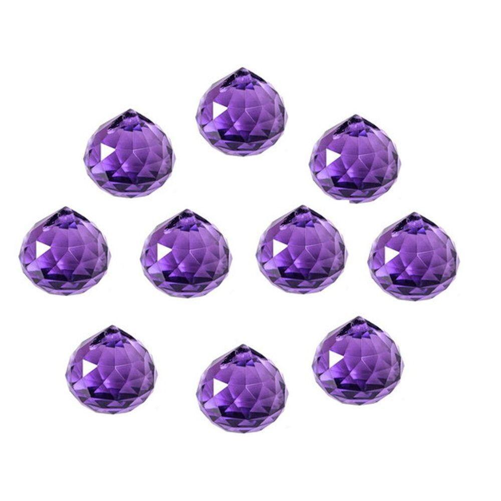 Bola De Cristal 3,0 Cm Lilas 03 Unidades - 3