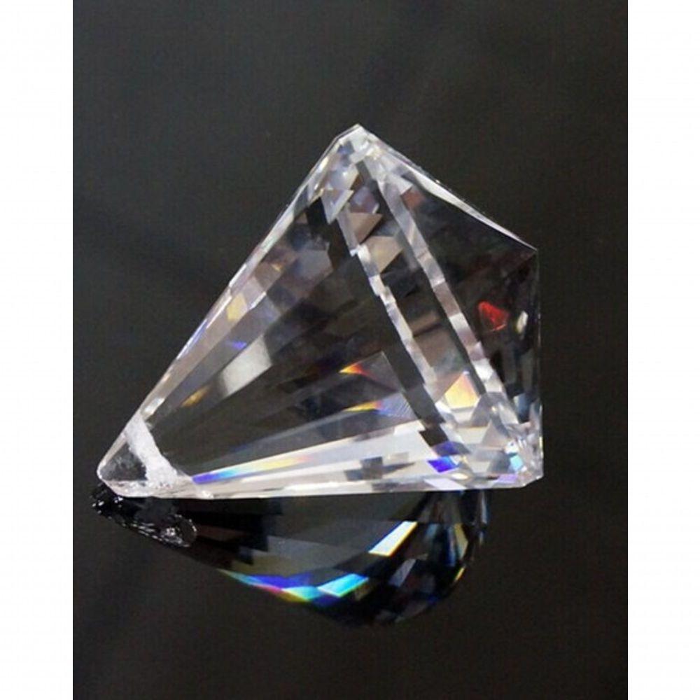 Kit 5 Pião Diamante De Cristal 3,0 Cm - 2