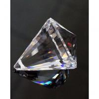 Kit 5 Pião Diamante De Cristal 3,0 Cm - 2