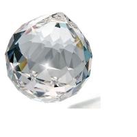 Kit 7 Bolas De Cristal Com Argolas 3,0 Cm Translúcida - 1