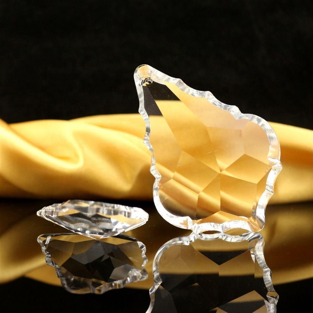 Kit 5 Placas Cristal Bacalhau 6,3 Cm P/lustres-mais Argolas - 4