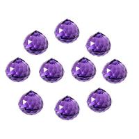 Kit 3 Bola De Cristal Multifacetado 3,0 Cm Lilas - 3
