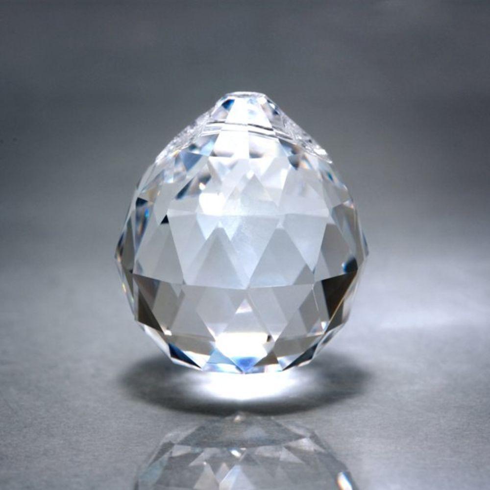 Kit 15 Bolas De Cristal 3,0 Cm Translúcida - 3