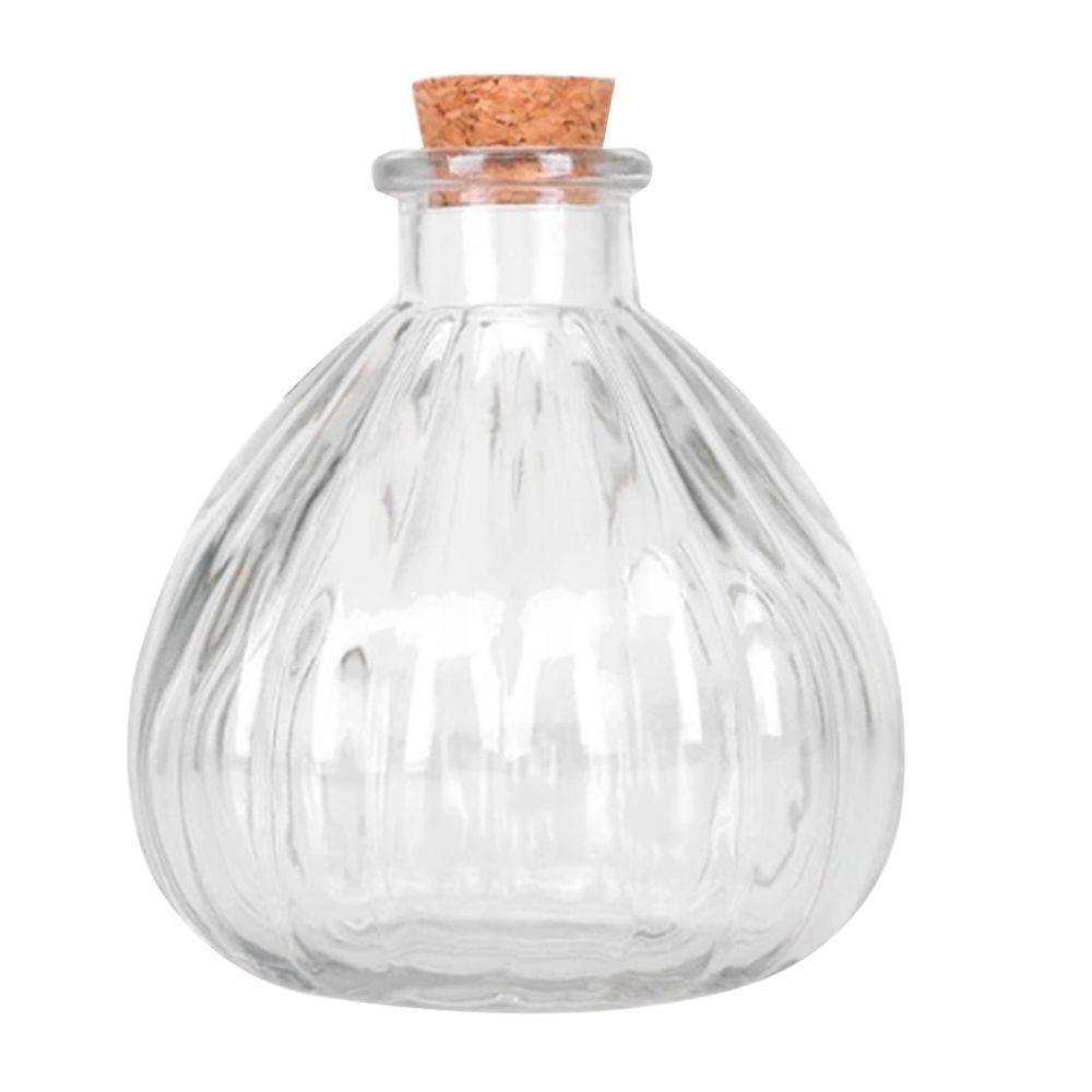 Kit 6 Garrafas De Vidro Com Rolha 250ml - 1