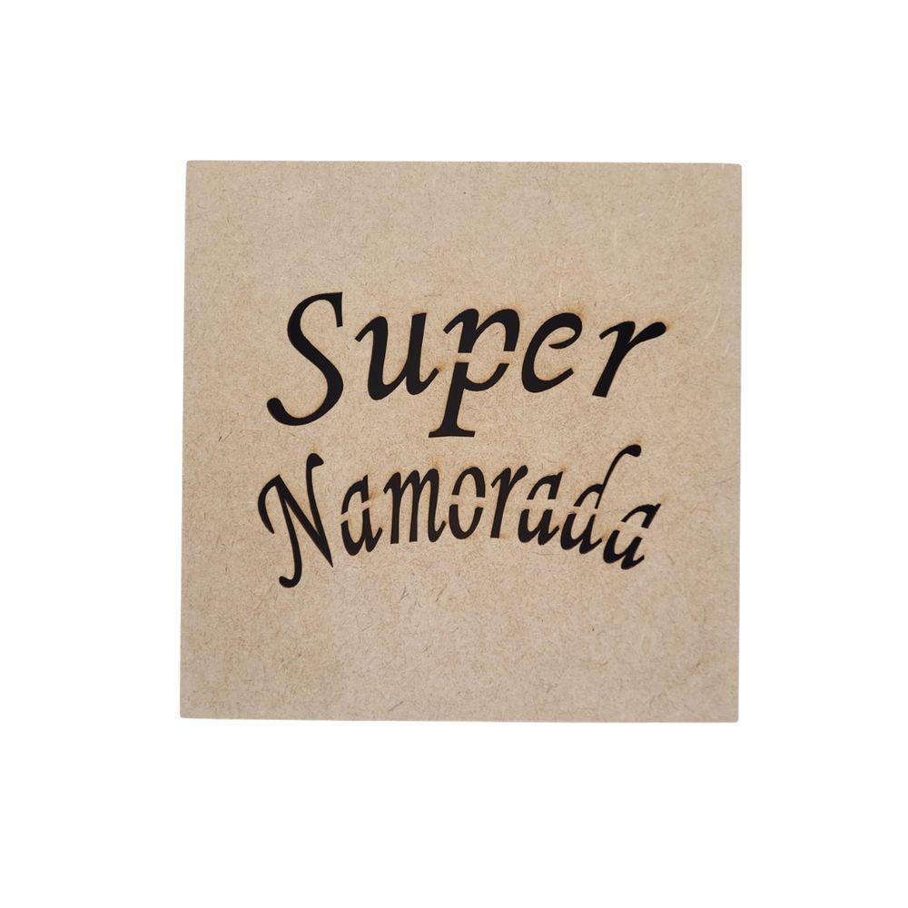 Caixas Personalizadas 100% Mdf Cru (17x17x07) Super Namorada - 3