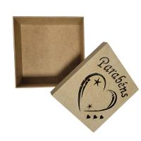 Caixas Personalizadas 100% Mdf Cru (17x17x07) Parabéns 2 - 2