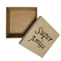 Caixas Personalizadas 100% Mdf Cru (17x17x07) Super Amiga - 2
