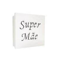 Caixas Personalizadas Brancas 100% Mdf (17x17x07) Super Mãe - 1