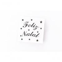 Caixas Personalizadas Brancas 100% Mdf (17x17x07) Feliz Natal - 3