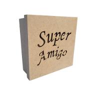 Caixas Personalizadas 100% Mdf Cru (17x17x07) Super Amigo - 1