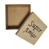 Caixas Personalizadas 100% Mdf Cru (17x17x07) Super Amigo - 2