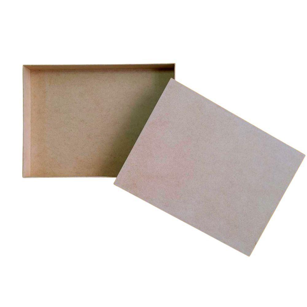 Caixa 100% Mdf Cru (40x30x05) Mdf Cru - 2