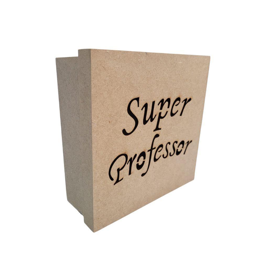 Caixas Personalizadas 100% Mdf Cru (17x17x07) Super Professor - 1