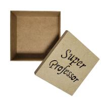 Caixas Personalizadas 100% Mdf Cru (17x17x07) Super Professor - 2