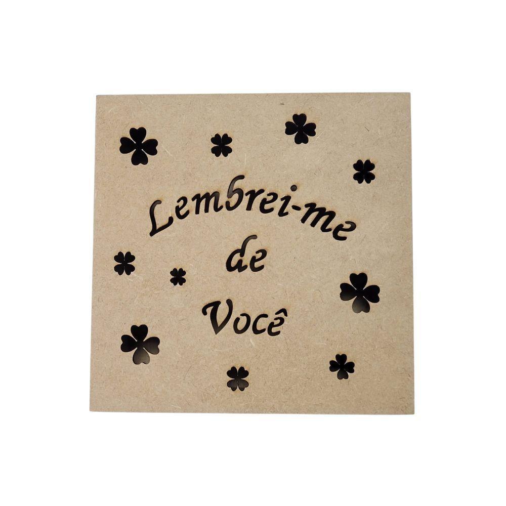 Caixas Personalizadas 100% Mdf Cru (17x17x07) Lembrei-me De Você1 - 3
