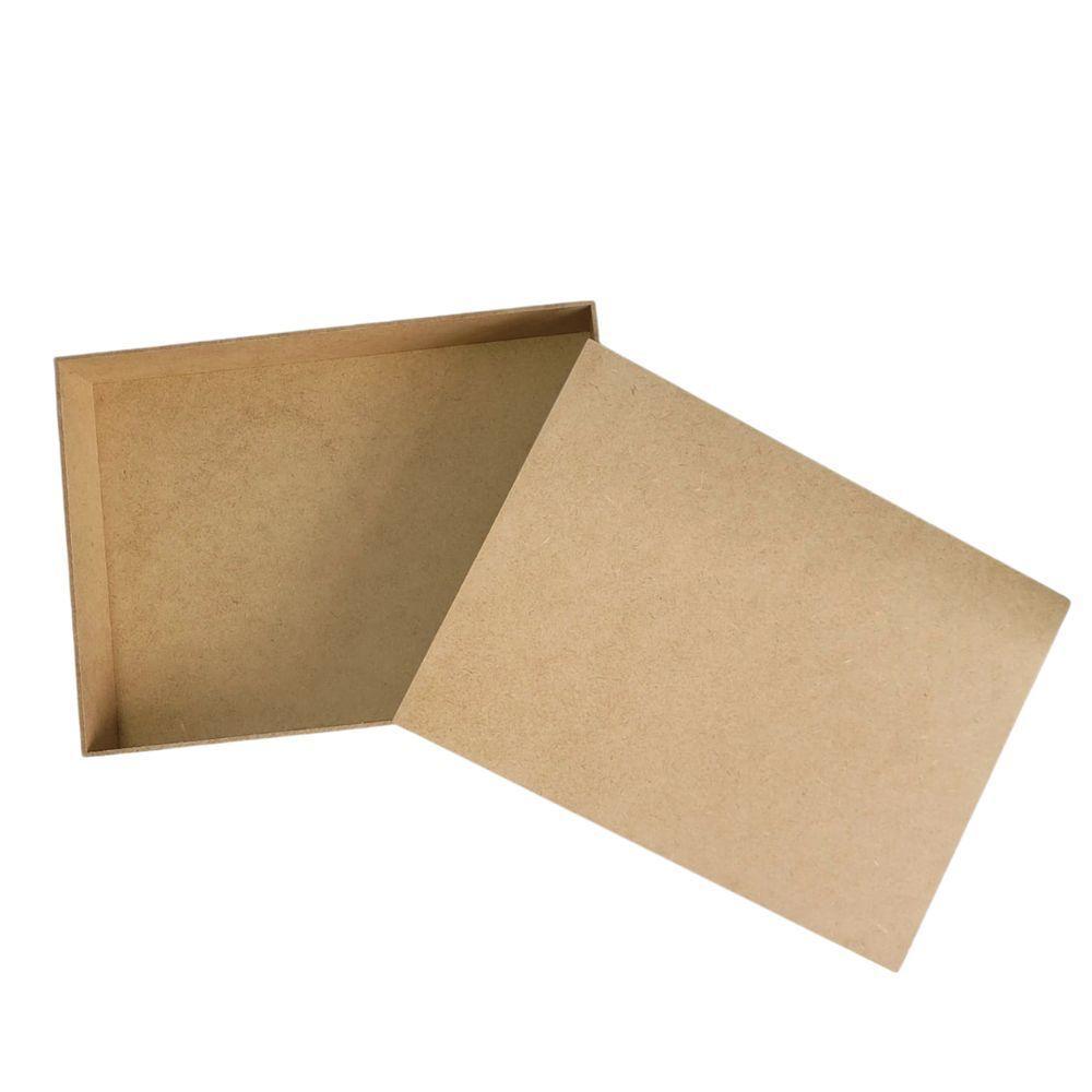 Caixa Para Papel A4 100% Mdf (30,5x22,5x5,5) Mdf Cru - 2
