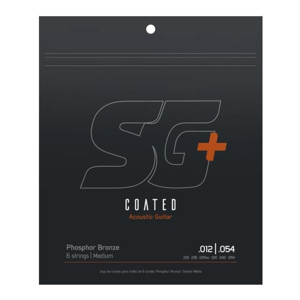 Encordoamento Para Violão Bronze Fósforo Sg Tensão Média - 1