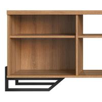 Rack Industrial 180 Cm 2 Pt Com Tela Em Metal 1027 Preto Mell Pp Preto Mell