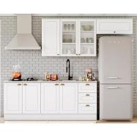 Cozinha Completa Americana (2 Aéreos, 2 Balcões, 1 Complemento) 5 Peças Branco - Henn - 1