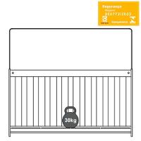 Berço Infantil Com Rodizios La002 Nogal Manchester Branco Comm Nogal Manchester Branco - 10